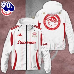 Olympiakos F.C. 3D Windbreaker Jacket…