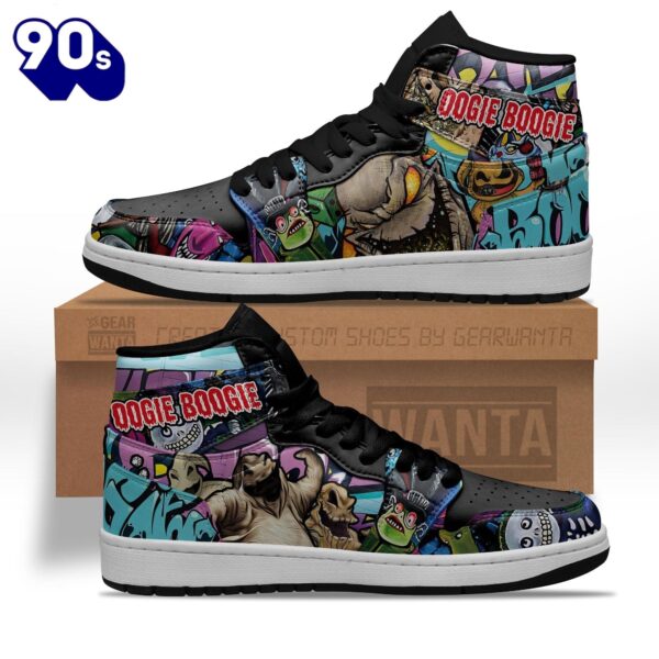 Oogie Boogie J1 Sneakers Custom Shoes For Fans