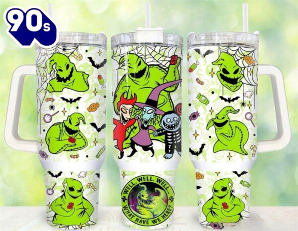 Oogie Boogie The Nightmare Before Christmas Cartoon Custom Stanley Cup 40 Oz Tumbler With Handle