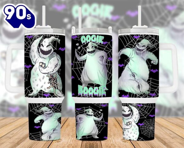 Oogie Boogie The Nightmare Before Christmas Cartoon Custom Stanley Cup 40 Oz Tumbler With Handle 5