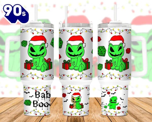 Oogie Boogie The Nightmare Before Christmas Cartoon Custom Stanley Cup 40 Oz Tumbler With Handle 6