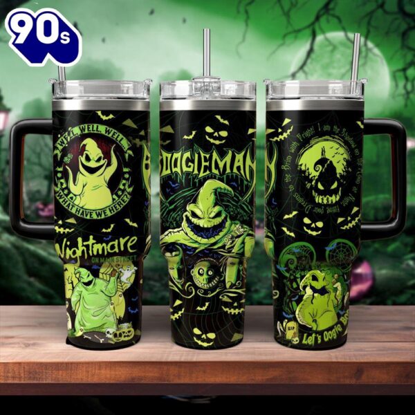 Oogie Boogie The Nightmare Before Christmas Movies Custom Stanley Cup 40 Oz Tumbler With Handle