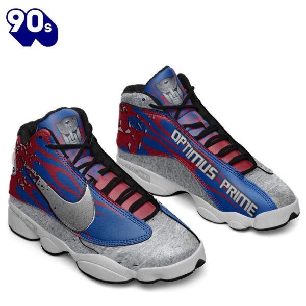 Optimus Air Jordan 13 Sneakers Transformer Custom Shoes