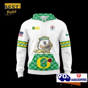 Oregon Ducks x Rose Bowl Game 2025 Hoodie, Cap