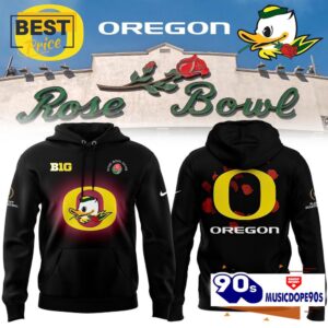 Oregon Football 2025 Rose Bowl Game Hoodie