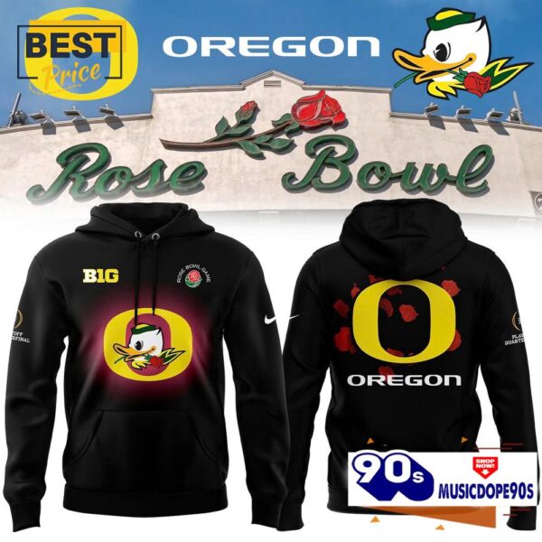 Oregon Football 2025 Rose Bowl Game Hoodie