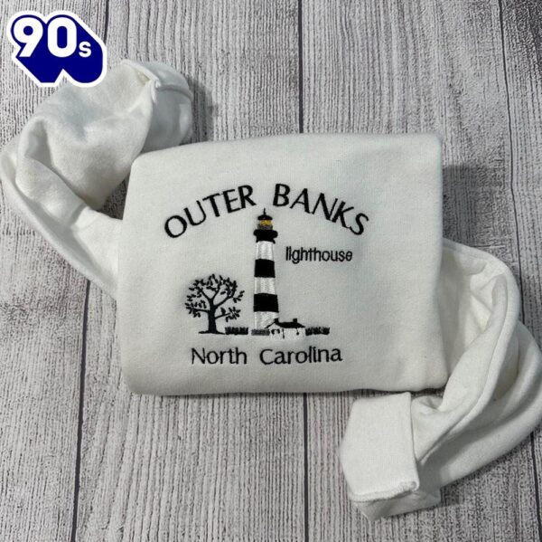 Outer Banks Embroidered Sweatshirt Gift Christmas