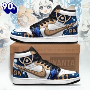 Paimon J1 Sneakers Custom For Genshin Impact Fans