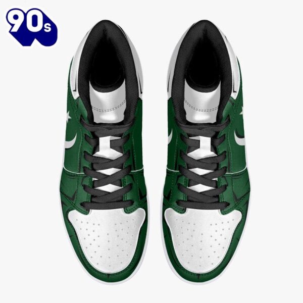 Pakistan Flag JD1 Sneakers Custom Country