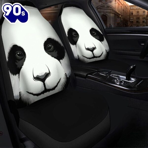 Panda 3D Premium Custom Car Seat Covers Decor Protectors