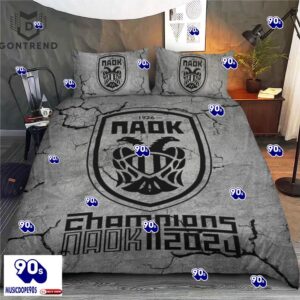 PAOK FC Champions 2024 Bedding…