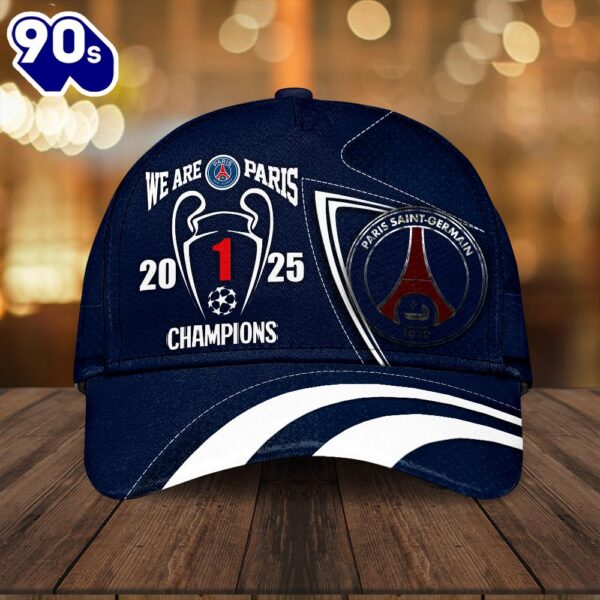 Paris Saint-Germain Classic Custom 3D Cap So Hot