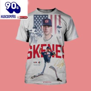 Paul Skenes Signed Play For Team USA In The 2026 World Baseball Classic Shirt