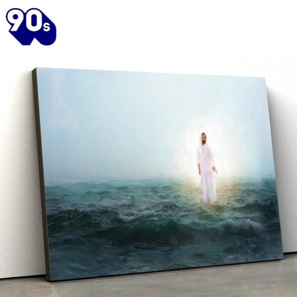 Peace, Be Still Canvas Picture Jesus Christ Canvas Art   Gift Christmas
