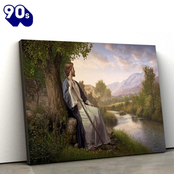Peace I Leave With You Canvas Picture Jesus Canvas Wall Art   Gift Christmas