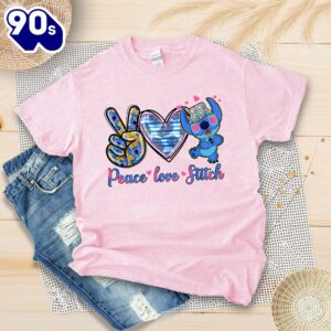 Peace Love Stitch Shirt Lilo…
