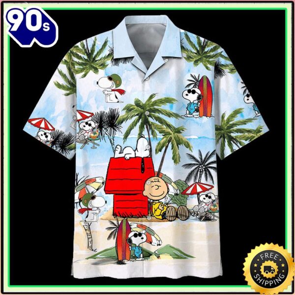 Peanuts Snoopy Summer Time Hawaiian Shirt