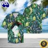 Penguin Tropical Leaves Hawaiian Shirt Summer Button Up