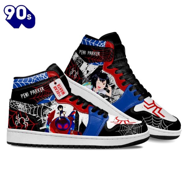 Peni Parker Spider-Verse J1 Shoes Custom Sneakers For Fans