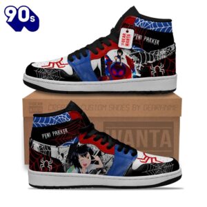 Peni Parker Spider-Verse J1 Shoes Custom Sneakers For Fans