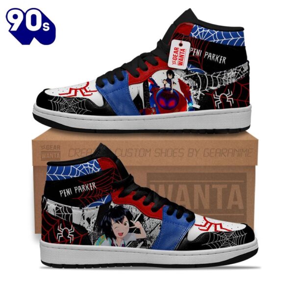 Peni Parker Spider-Verse J1 Shoes Custom Sneakers For Fans