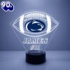 Penn State Nittany Lions Football Led Sports Fan Lamp Custom Light Gift Christmas