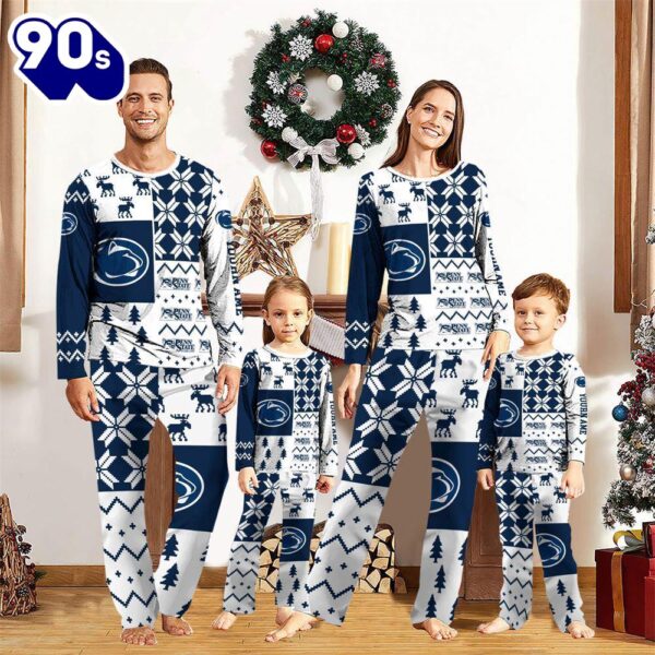 NCAA Family Pajama Sets  Penn State Nittany Lions Pajamas Personalized