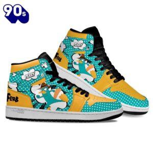 Perry Sneakers Custom Phineas and Ferb Shoes