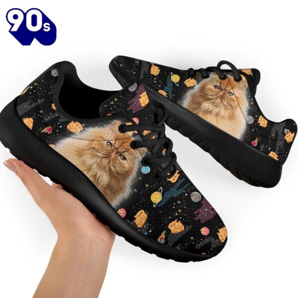 Persian Cat Sneakers Sporty Shoes For Cat Lover