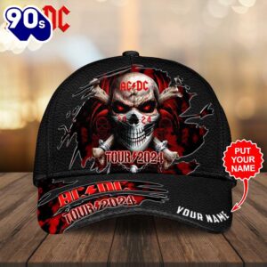 Personalized ACDC Classic Cap Hat 3D For Women And Men