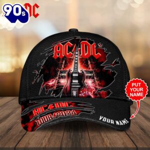 Personalized ACDC Gift Summer 3D Cap Hat Gift For Fans