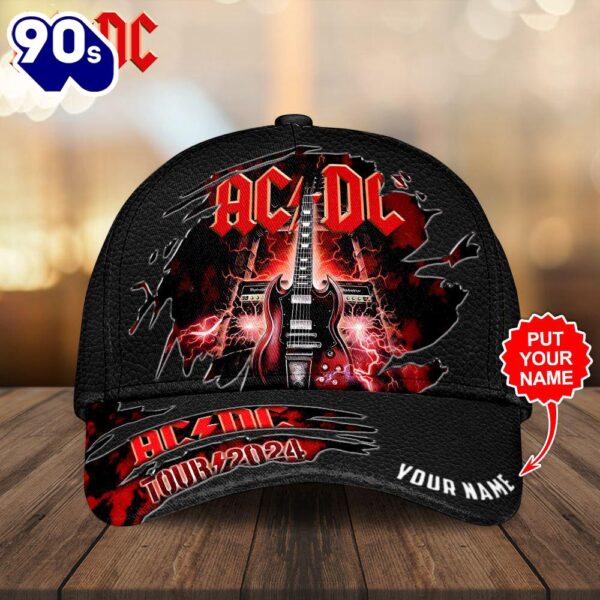 Personalized ACDC Gift Summer 3D Cap Hat Gift For Fans