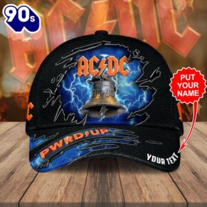 Personalized ACDC Tour Music 2025 3D Cap Hat For Fans