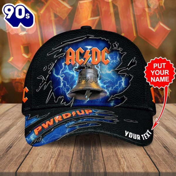Personalized ACDC Tour Music 2025 3D Cap Hat For Fans