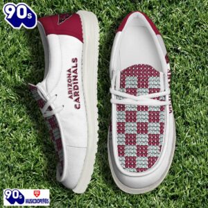 Personalized Arizona Cardinals NFL 32 Teams HeyDude Canvas Loafer Shoes