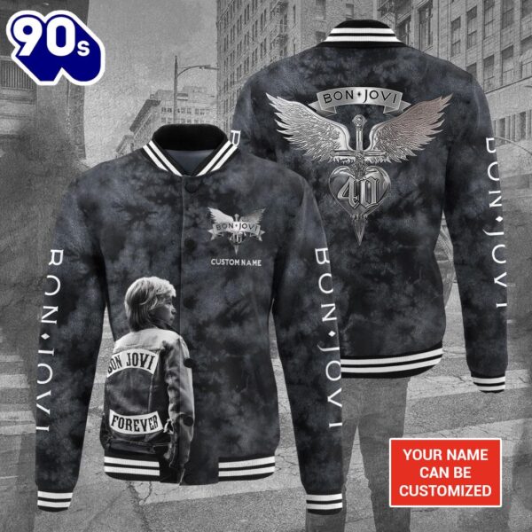 Personalized Bon Jovi New Trend Baseball Jacket
