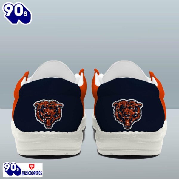 Personalized Chicago Bears NFL 32 Teams HeyDude Canvas Loafer Shoes