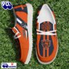 Personalized Chicago Bears NFL Team White Canvas Loafer Shoes