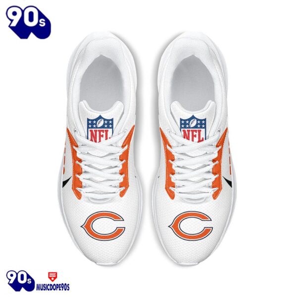 Personalized Chicago Bears Nike Running Sneakers