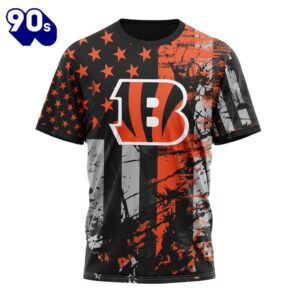 Personalized Cincinnati Bengals Classic Grunge…