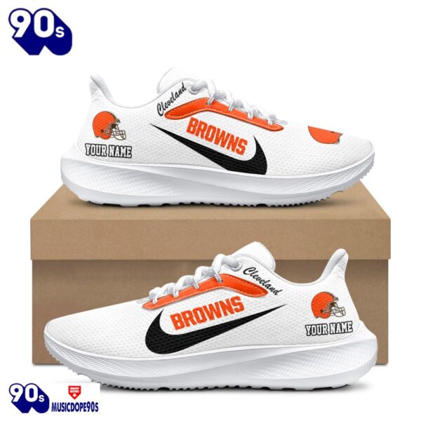 Personalized Cleveland Browns Nike Running Sneakers