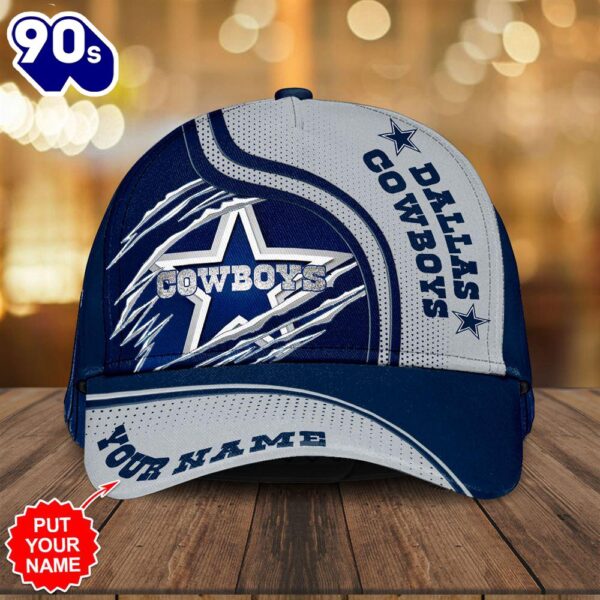 Personalized Dallas Cowboys Classic Cap Hat 3D For Women And Men