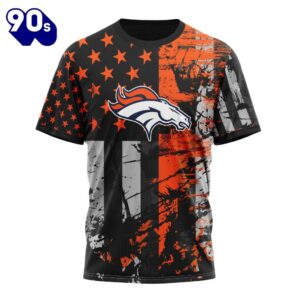 Personalized Denver Broncos Classic Grunge…