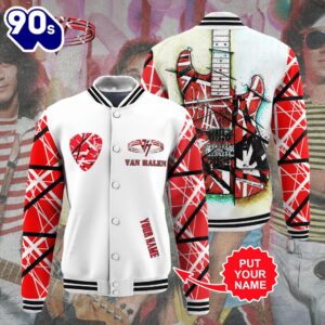 Personalized Eddie Van Halen Varsity…