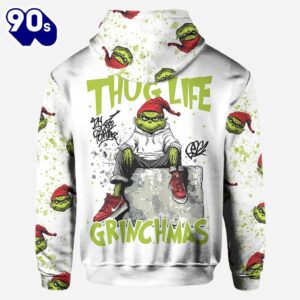 Personalized GrinchChristmas Hoodie and Leggings