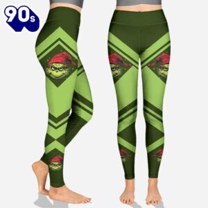 Personalized GrinchChristmas Hoodie and Leggings