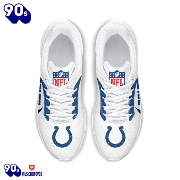 Personalized Indianapolis Colts Nike Running Sneakers