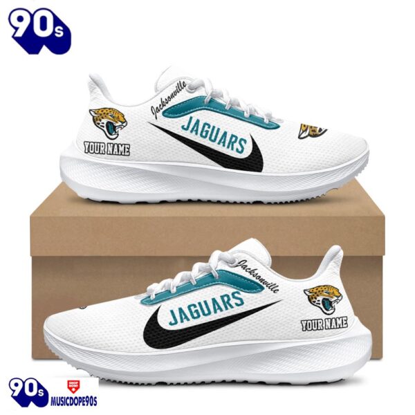 Personalized Jacksonville Jaguars Nike Running Sneakers