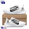 Personalized Las Vegas Raiders Nike Running Sneakers