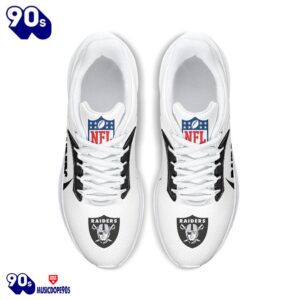 Personalized Las Vegas Raiders Nike Running Sneakers